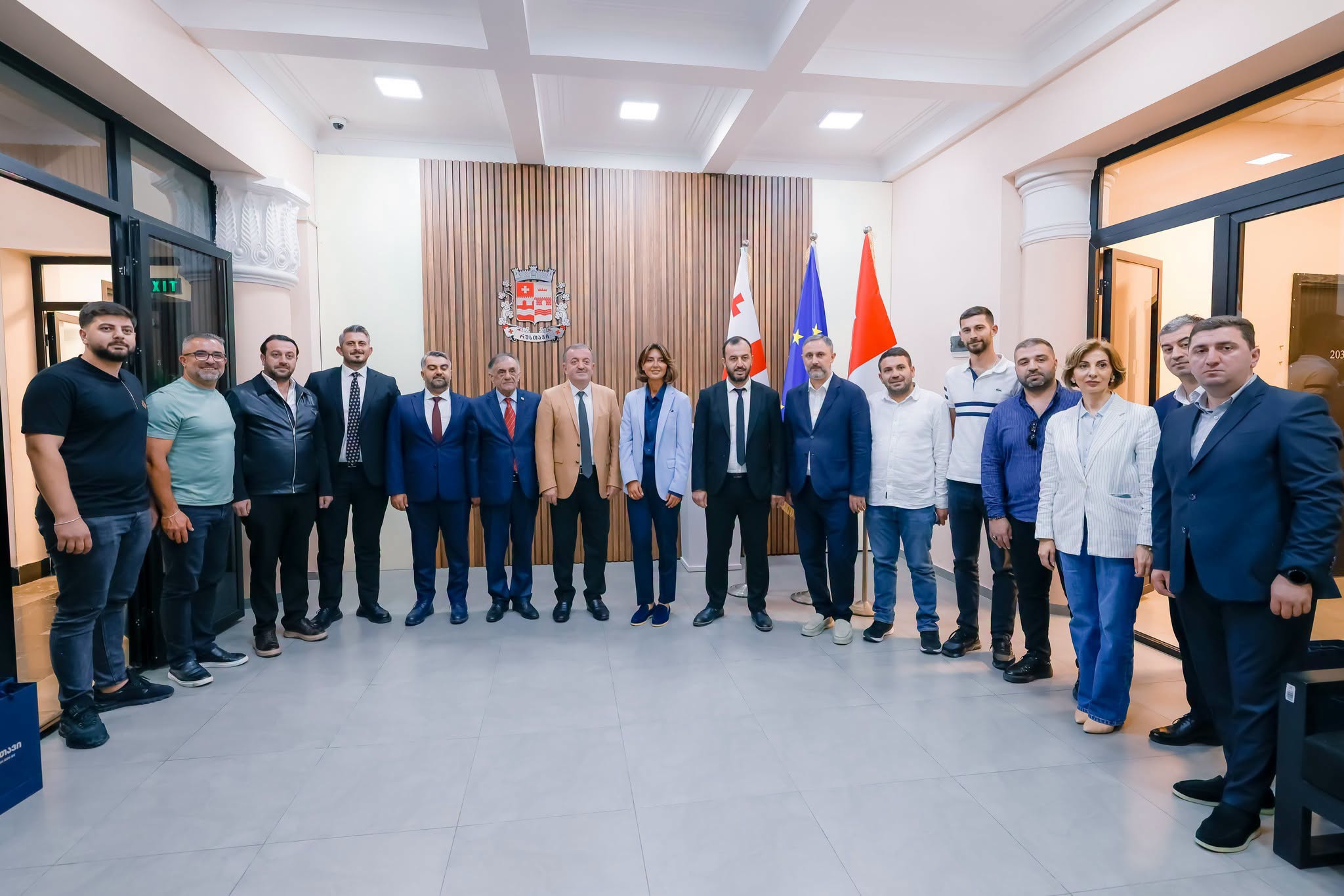 თურქეთის დამეგობრებული ქალაქის, ინეგოლის ოფიციალურ დელეგაციის ვიზიტი რუსთავში