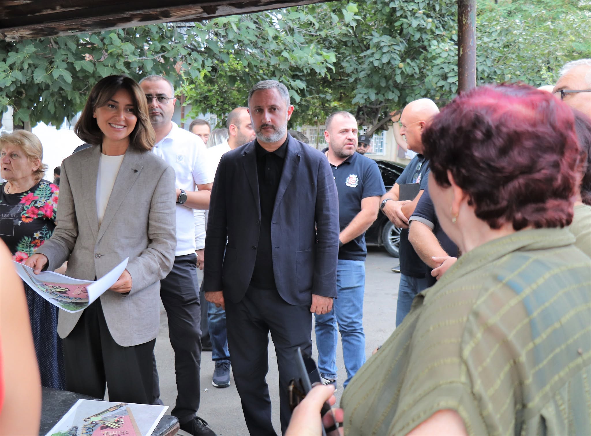 ბალანჩივაძის ქუჩის N12 საცხოვრებელი კორპუსის მიმდებარედ ახალი საუბნო სკვერი მოეწყობა