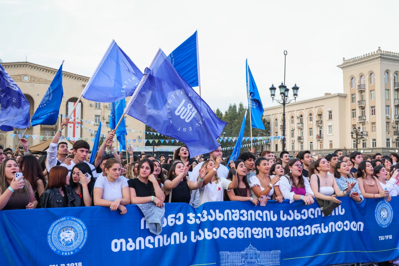 რუსთავში პირველკურსელთა მიღების ღონისძიება გაიმართა